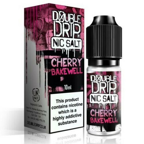 10ml Cherry Bakewell  by Double Drip Nic Salts