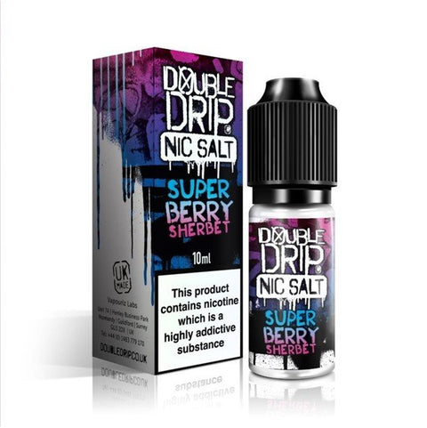 10ml Super Berry Sherbet by Double Drip Nic Salts