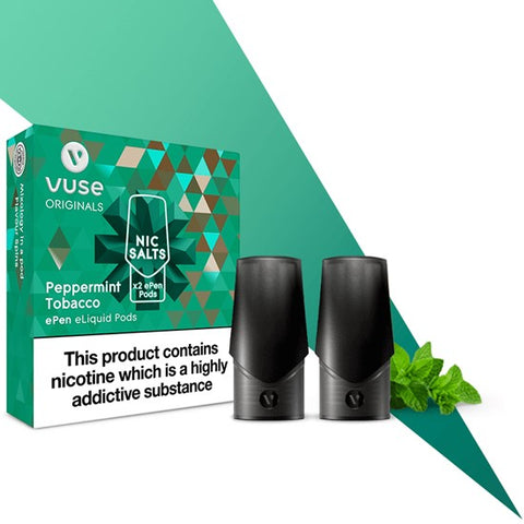 CLEARANCE OFFER: Peppermint Tobacco by Vuse ePen Nic Salts