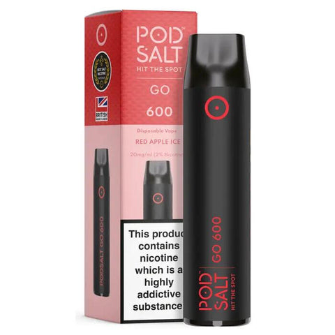 Red Apple Ice 20mg - Pod Salt Go 600