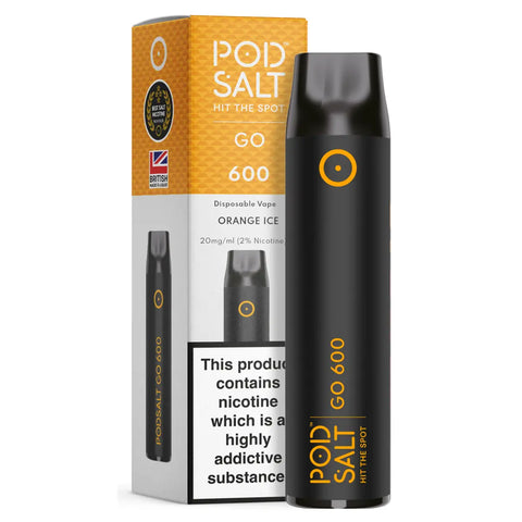 Orange Ice 20mg - Pod Salt Go 600