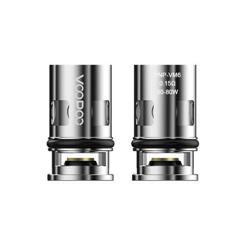 Voopoo PnP-VM6 Mesh Coils 0.15ohm (Pack of 5)