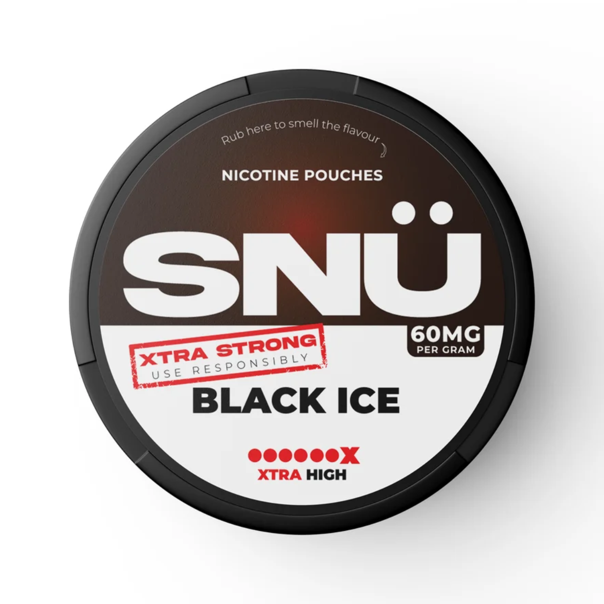 Black Ice 60mg by SNU Nicotine Pouches