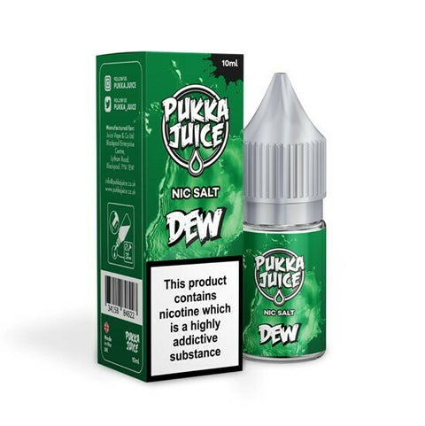 10ml Dew by Pukka Juice NIC SALTS