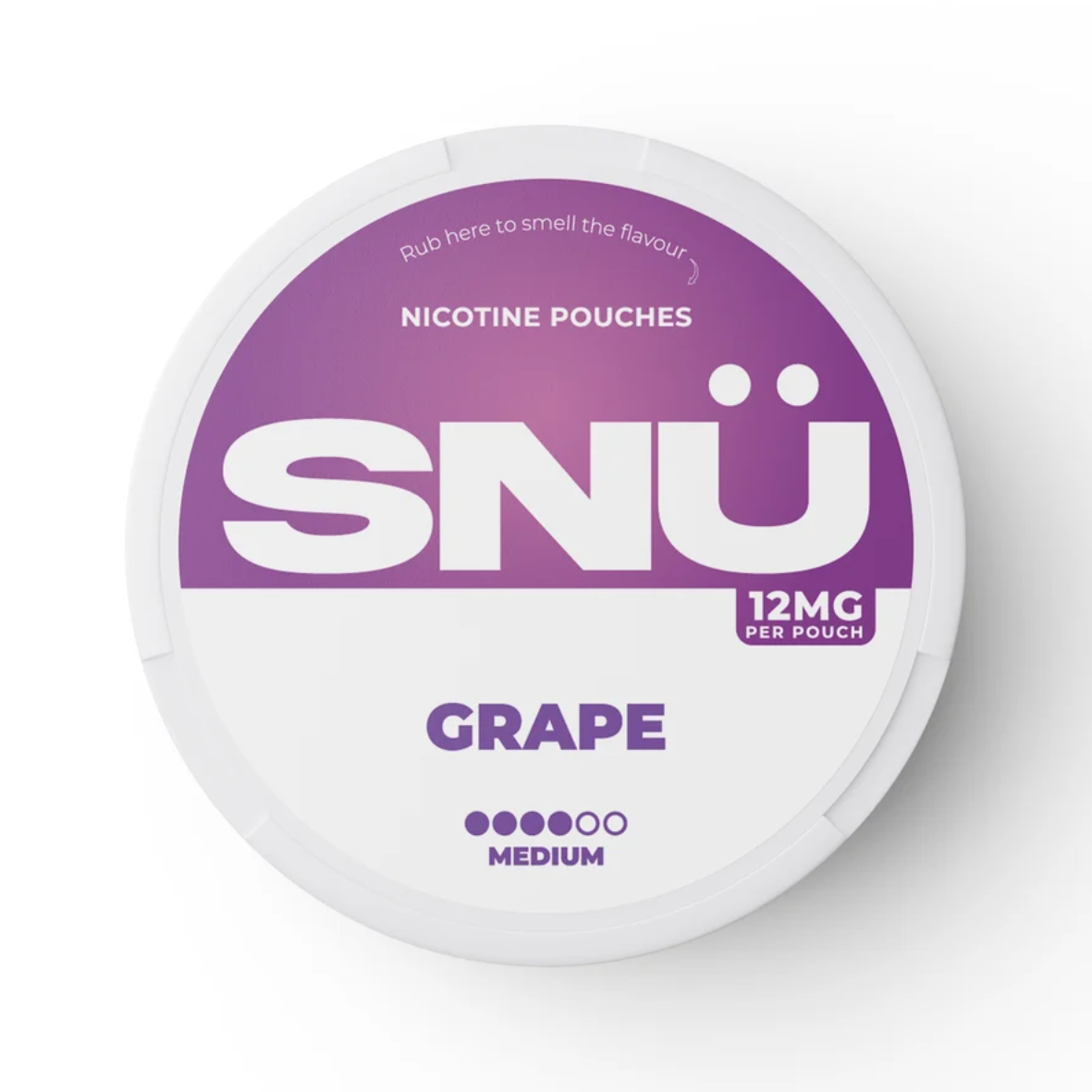 Grape 12mg by SNU Nicotine Pouches