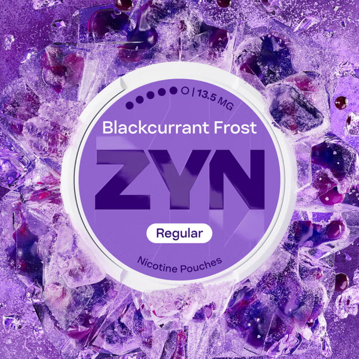 Blackcurrant Frost Nicotine Pouches by ZYN