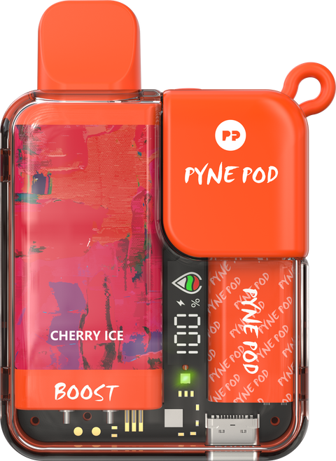 Cherry Ice 0mg - Pyne Pod Boost 8500