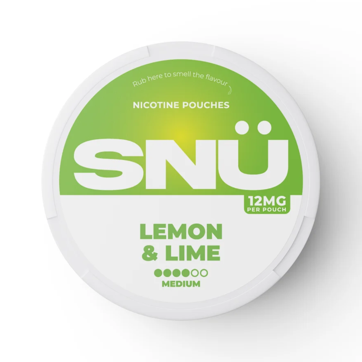 Lemon Lime 12mg by SNU Nicotine Pouches