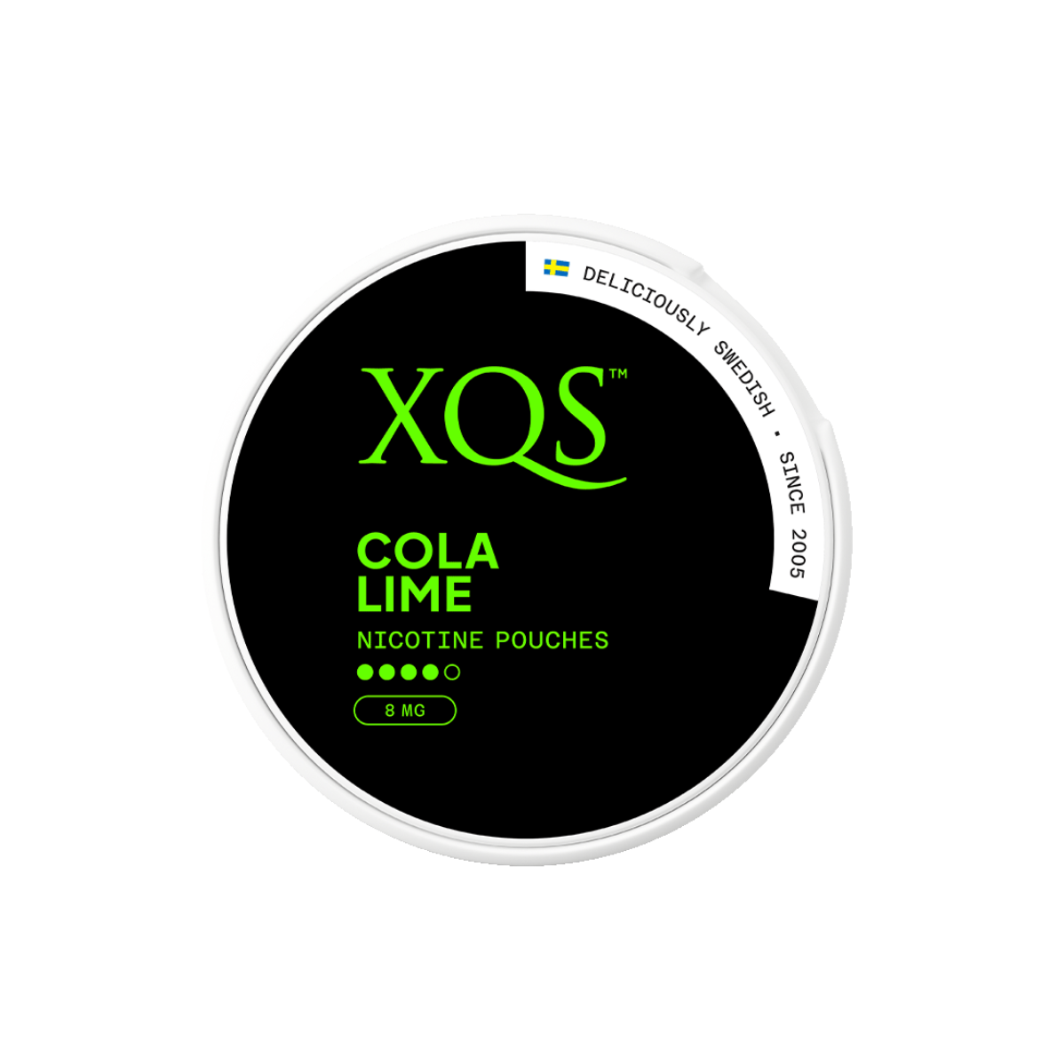 Cola Lime Nicotine Pouches by XQS (8mg)