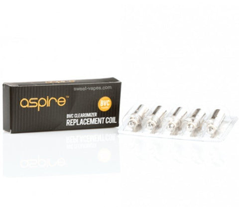 Aspire BVC Coils 1.8ohm (Pack of 5)