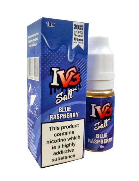 10ml Blue Raspberry by IVG Nic Salts