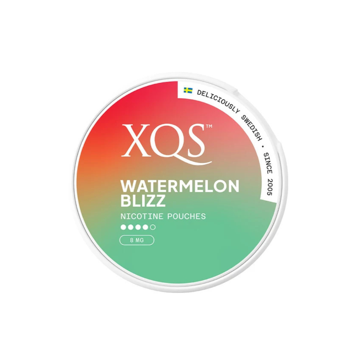 Watermelon Blizz Nicotine Pouches by XQS (8mg)