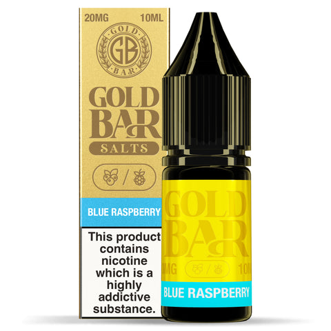 *NEW* 10ml Blue Raspberry by Gold Bar Nic Salts