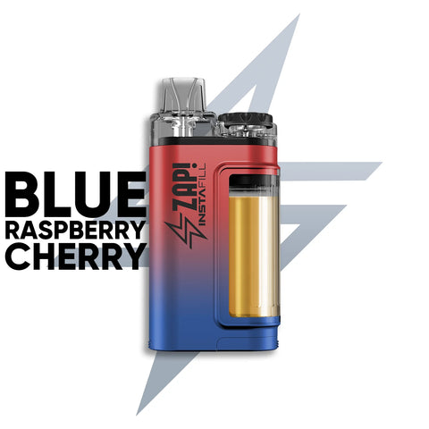Zap! x Instafill Blue Raspberry Cherry 20mg 3500 + FREE 10ml E-Liquid