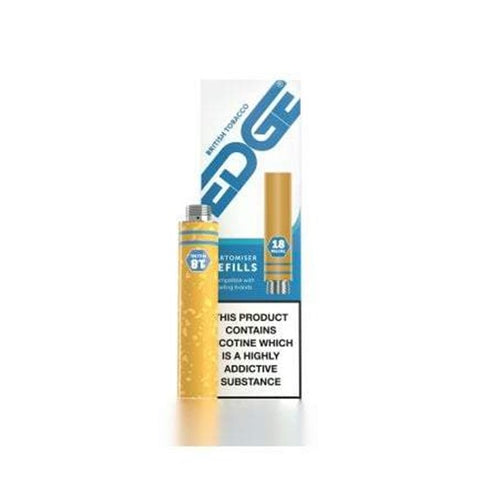 Edge Cartomizers (Pack of 3) - British Tobacco 12mg