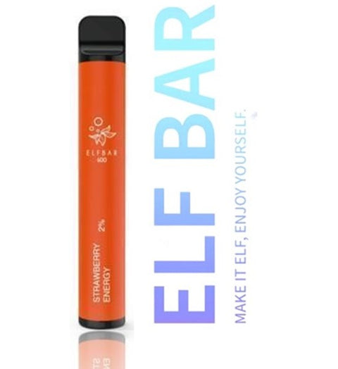 Strawberry Energy 20mg - Elf Bar 600