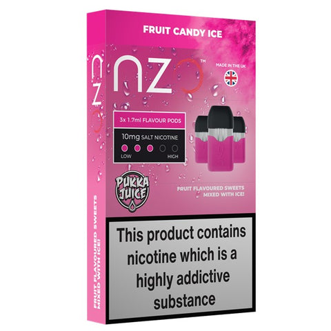 NZO Pod Cartridge - Fruit Candy Ice 10mg