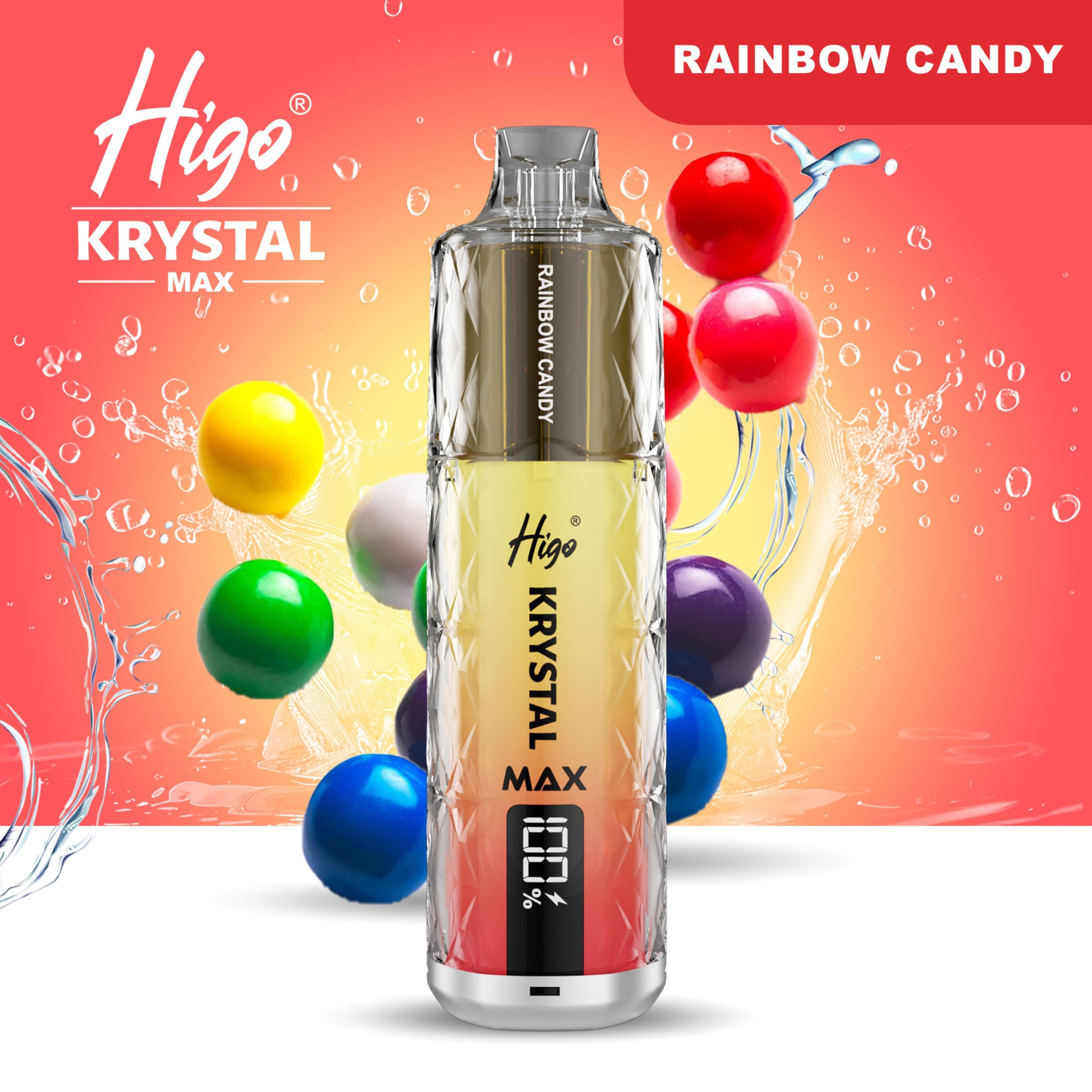 Rainbow Candy 20mg by Higo Krystal Max Rainbow Candy 20mg by Higo Krystal Max