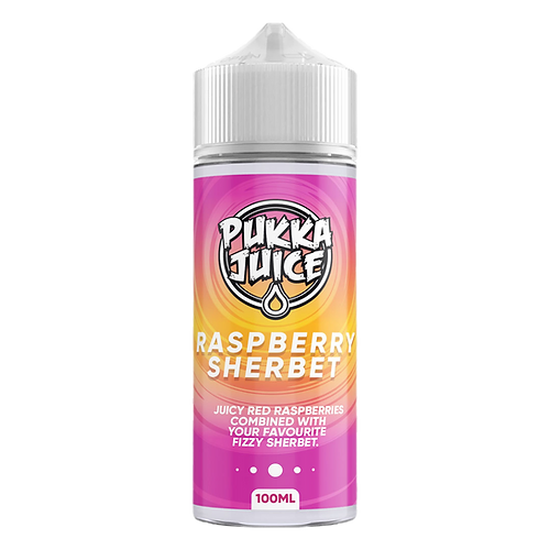 100ml Raspberry Sherbet By Pukka Juice – E-Vapes