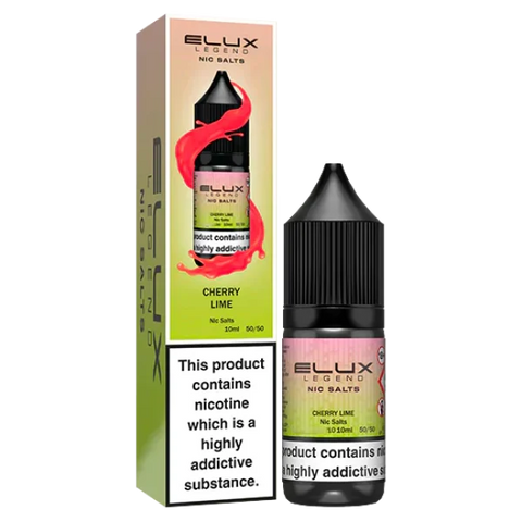 10ml Cherry Lime by Elux Legend Nic Salts