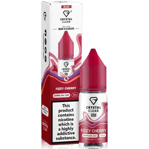 10ml Fizzy Cherry by Crystal Clear Nic Salts
