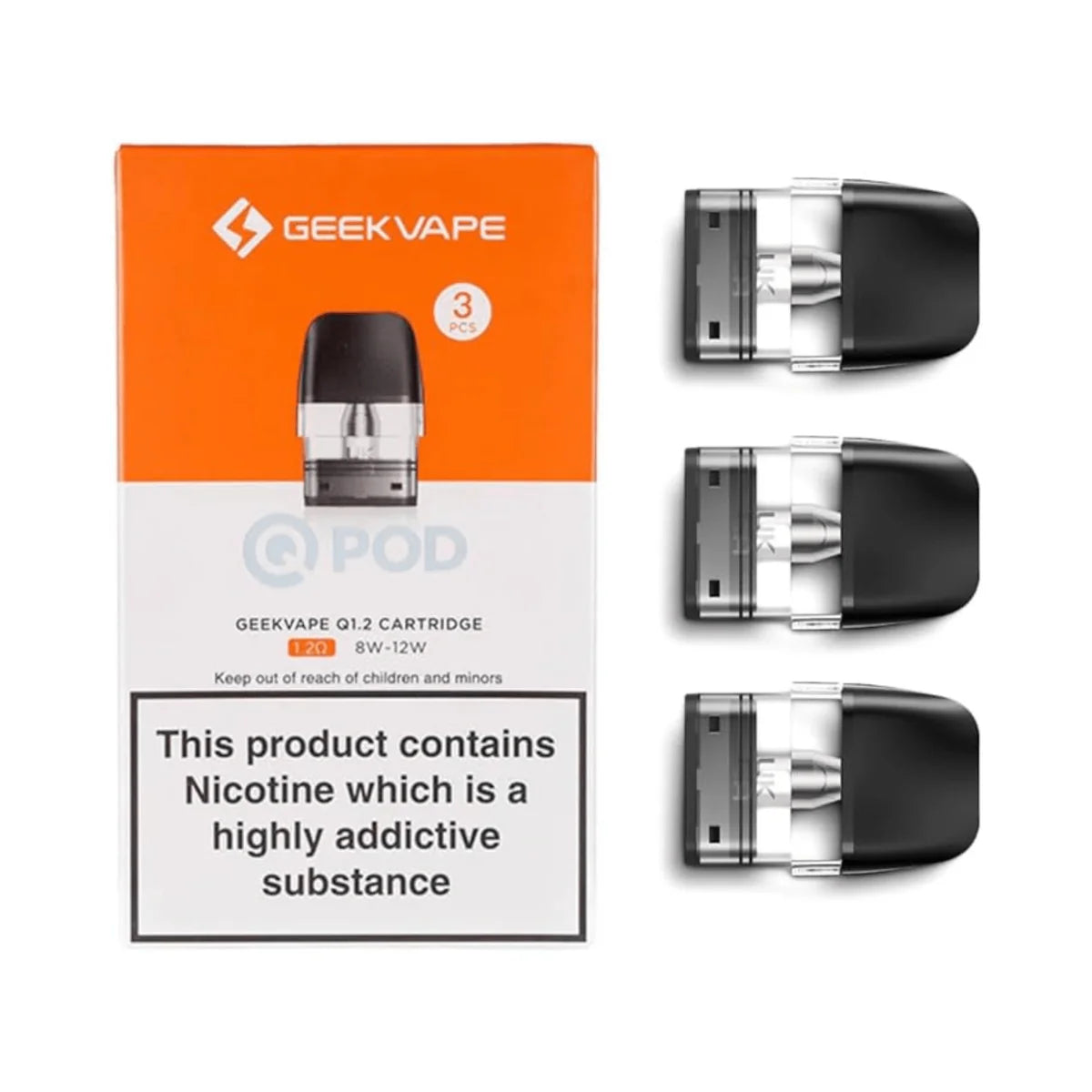 Geekvape Sonder Q Replacement Pods (Pack of 3) Geekvape Sonder Q Replacement Pods (Pack of 3)