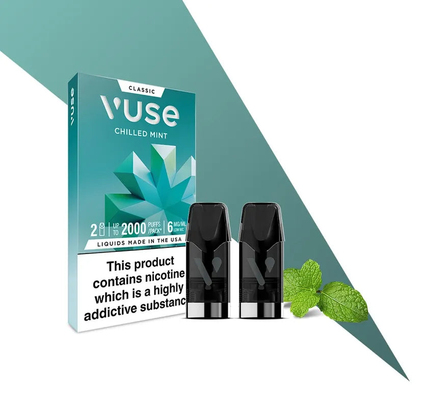 Vuse Go 7000 VUSE Disposable Vape | VUSE GO Disposable | Vape4change Vuse Chilled Mint Classic Flavour Pods Vuse Go 7000 VUSE Disposable Vape | VUSE GO Disposable | Vape4change Vuse Chilled Mint Classic Flavour Pods